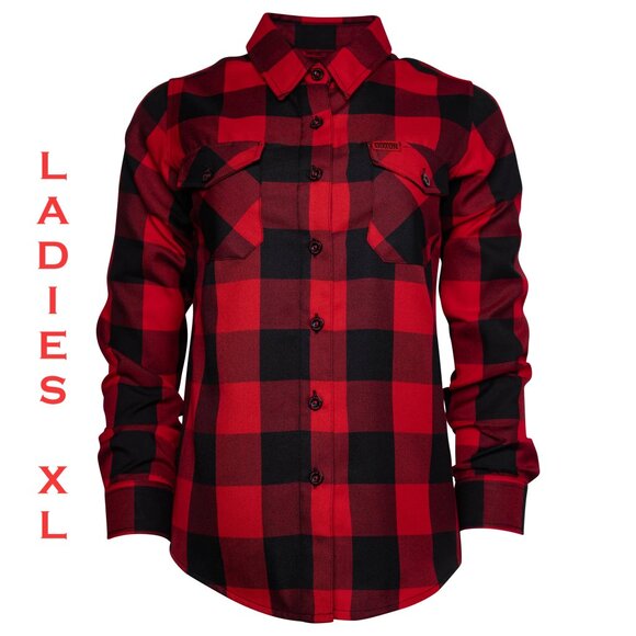 DIXXON FLANNEL - REDRUM 10 YR Flannel Shirt - Women's XL - Picture 1 of 9